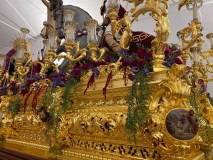Sagrada Lanzada de Huelva. San Marcos Dorado y Restauración. Dorado de pasos de Semana Santa